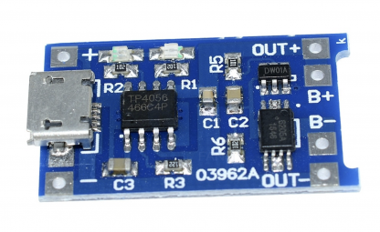 Micro USB 5V 1A 18650 TP4056 TC4056A TC4056 Lithium Battery Charger Module Charging Board With Protection Dual Functions